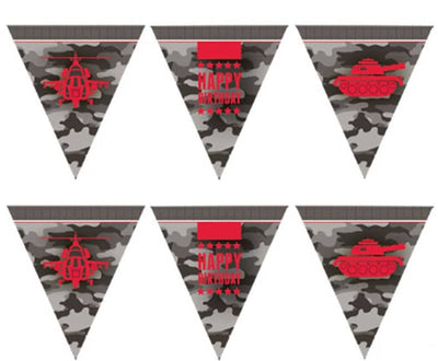 Operation Camouflage Flag Banner