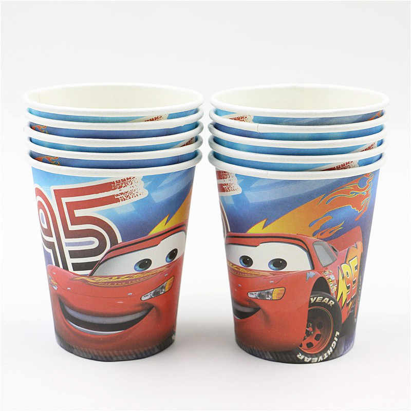 Disney Cars Party Paper Cups (10)