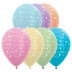 Uninflated - Balloon Single Happy Anniversary Hearts Satin Pearl Assorted image 0