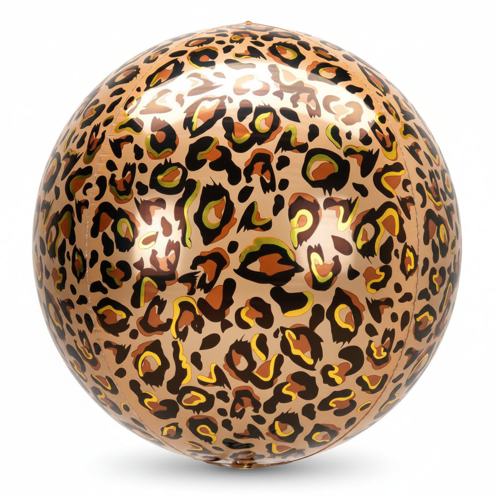 Balloon Orbz 16" Cheetah Print