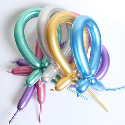 Modeling Chrome Balloons - 6pk