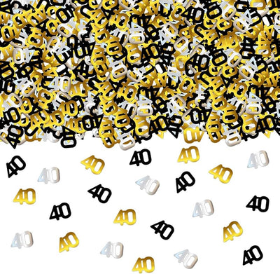 Scatter Confetti 40 - Gold and Silver
