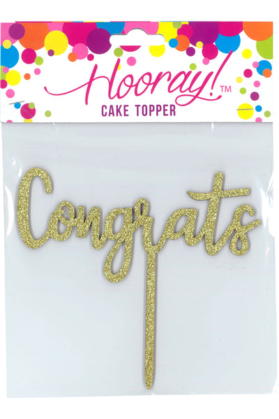 Congrats Cake Topper