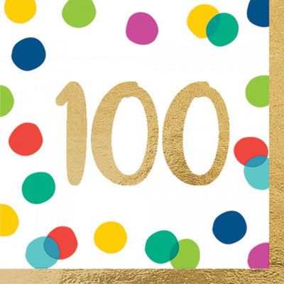 Happy Dots Lunch Napkin - 100 image 0