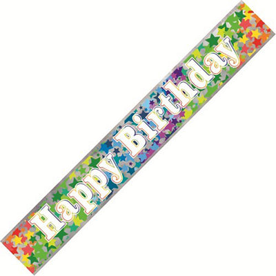 Banner Happy Birthday - Stars image 0