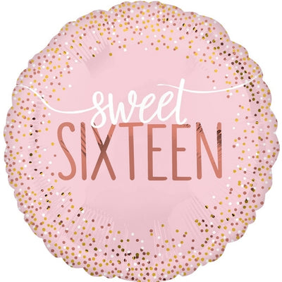 Sweet Sixteen Blush Foil Balloon image 0