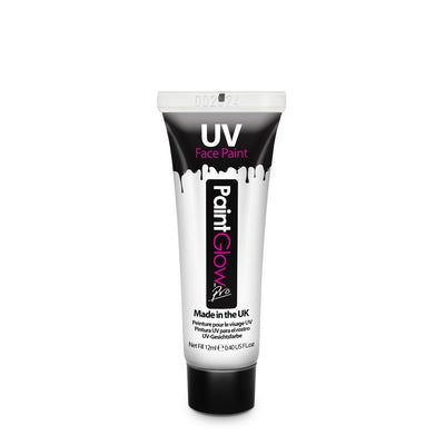 UV Face &amp; Body Paint 12ml - White image 0