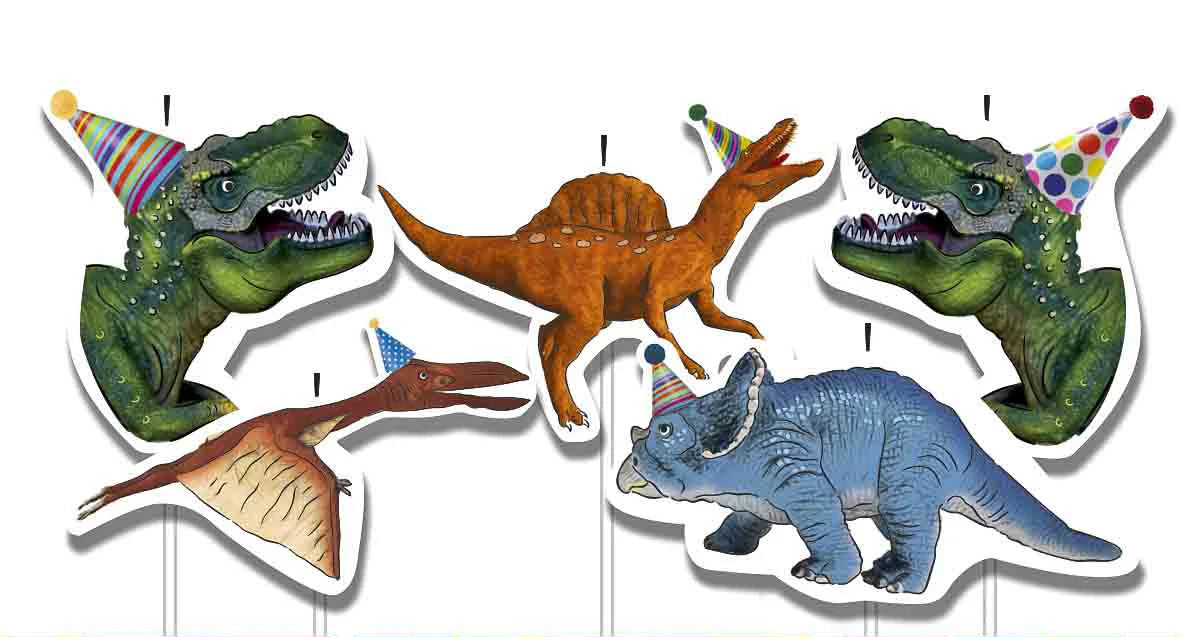 Dinosaur Candles 5pk