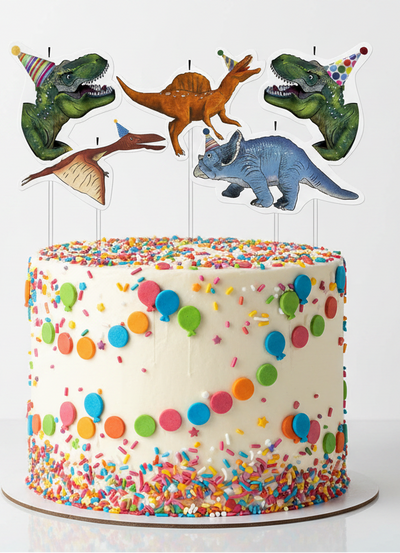Dinosaur Candles 5pk