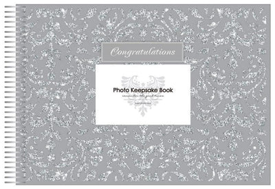 Keepsake Book Congratulations Silver image 0