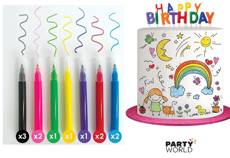 Edible Ink Mini Marker - Pink