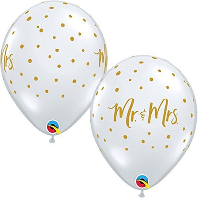 Uninflated - Balloon Single Mr &amp; Mrs image 0