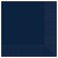 Lunch Napkins 50pk - Navy Blue image 0