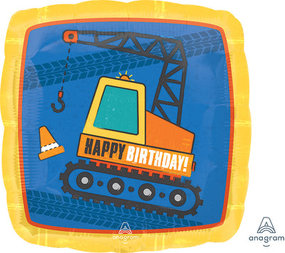 Happy Birthday Foil Balloon - Construction image 0