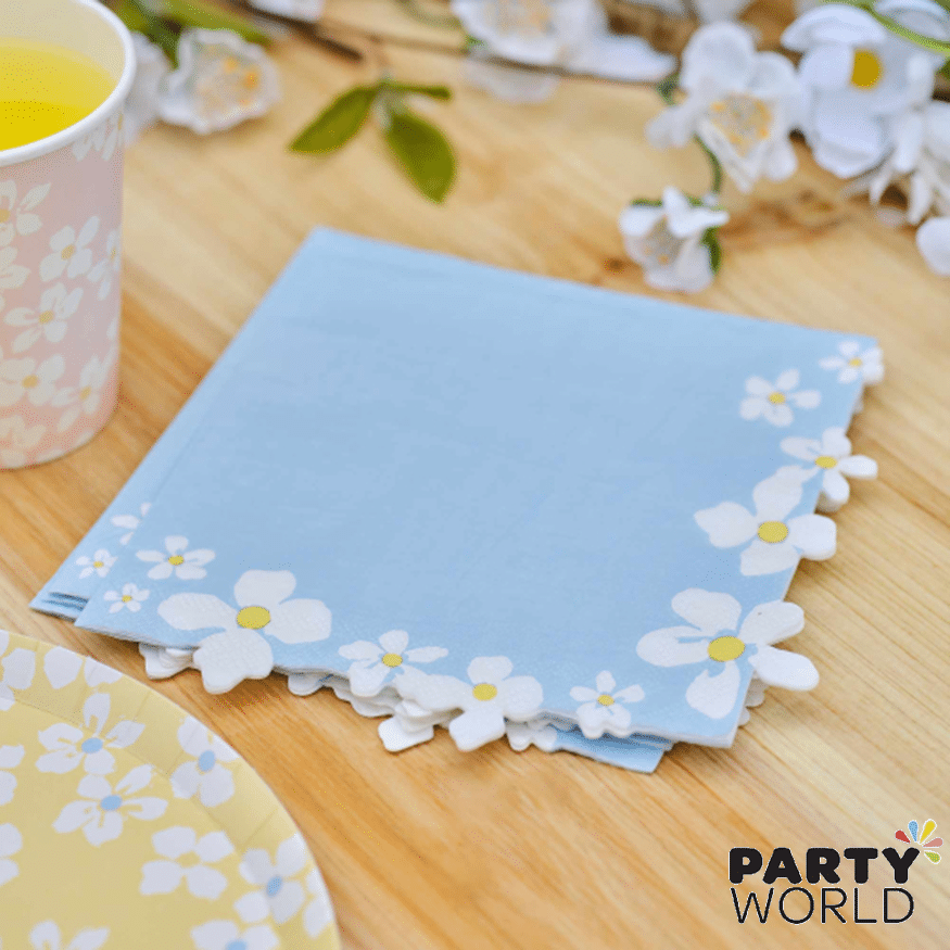 Floral Spring Luncheon Napkins by Ginger Ray (16pk)