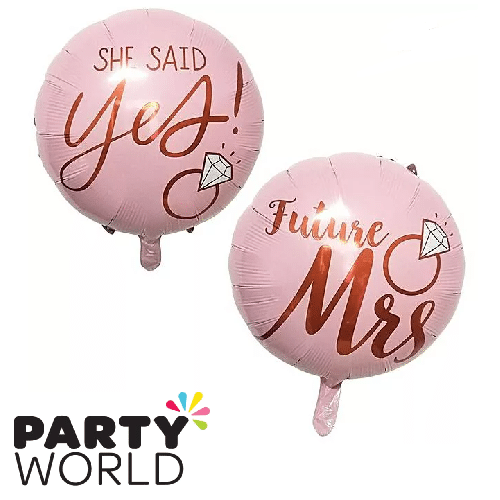 Future Mrs Foil Balloon 45cm