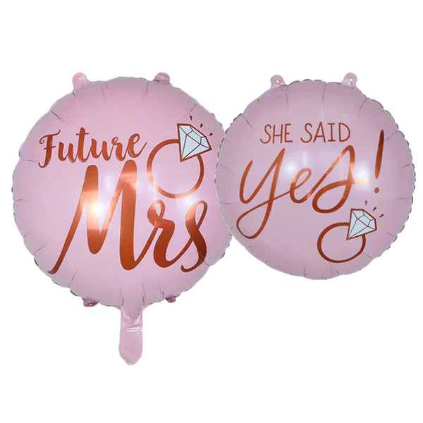 Future Mrs Foil Balloon 45cm