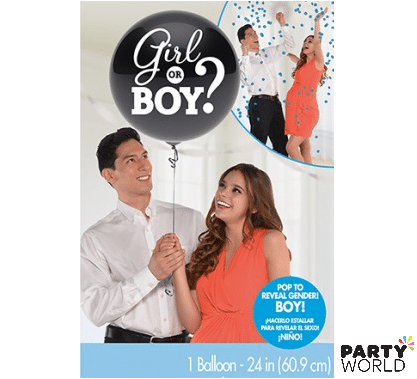 Gender Reveal Balloon Sack - Boy