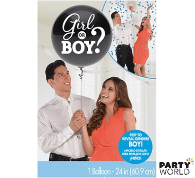 Gender Reveal Balloon Sack - Boy