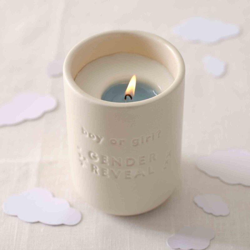 Dream Baby Gender Reveal Candle - Blue