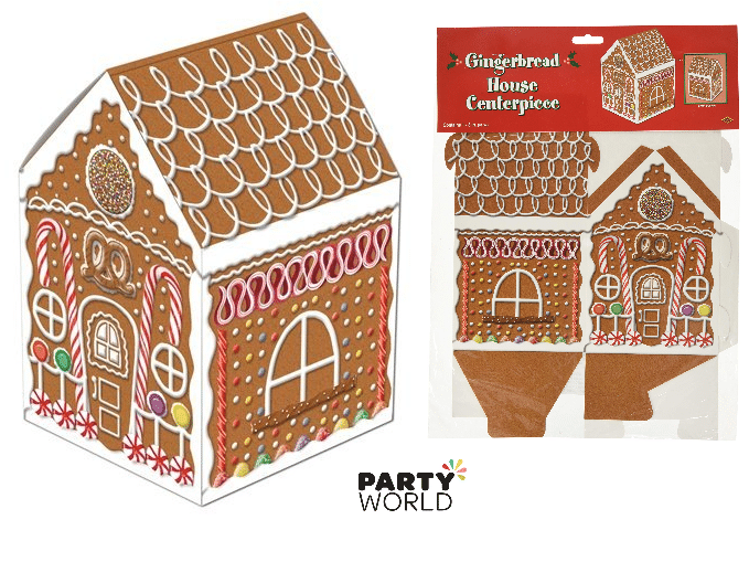 Gingerbread House Table Centerpiece
