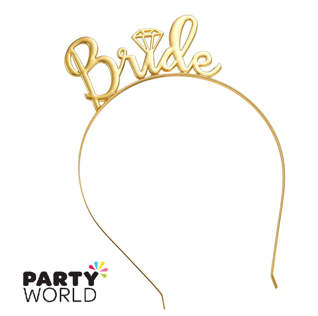 Bride Headband - Yellow