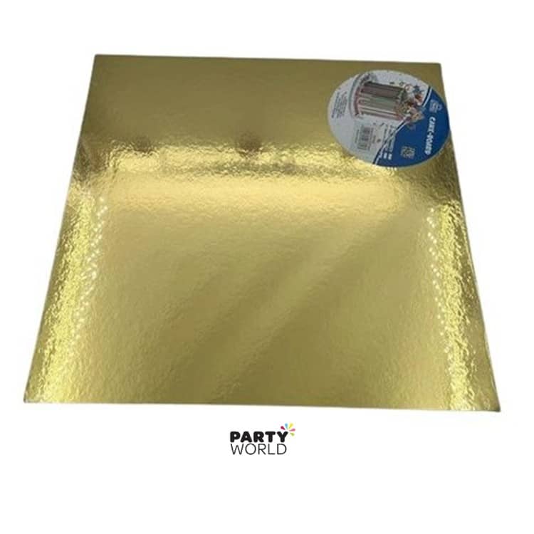 Matt Gold Scalloped Cake Board 14inch / 35cm - Store Pickup Only - Not for Delivery!
