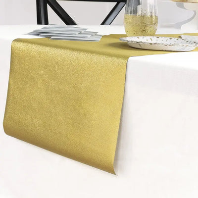 Gold Glitter Table Runner