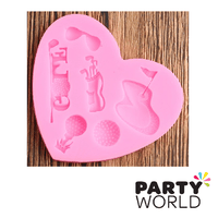 Golf Party Mini Fondant Mould