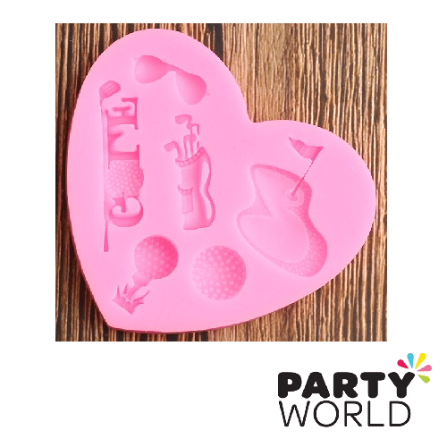 Golf Party Mini Fondant Mould