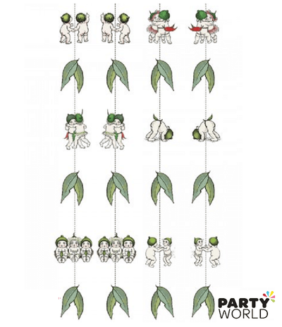May Gibbs Gumnut Babies Hanging String Decorations (6pcs)