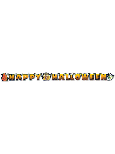 Halloween Banner Happy Halloween Jointed