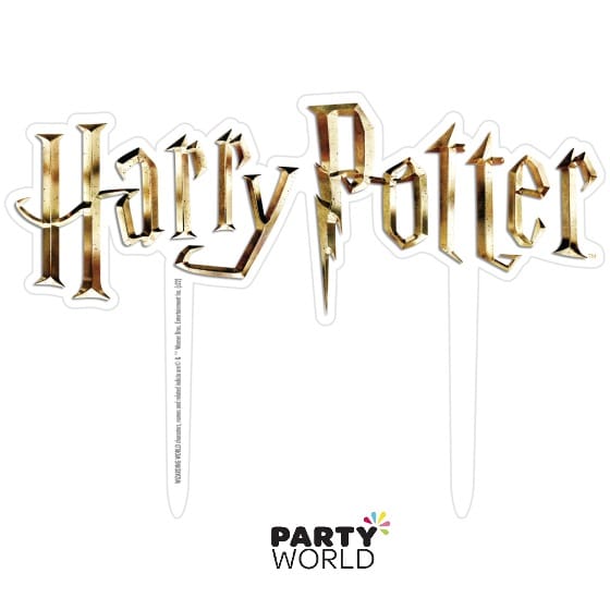 Harry Potter Party Cake Topper Kit (4pcs)