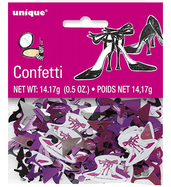 High Heels and Martini Confetti