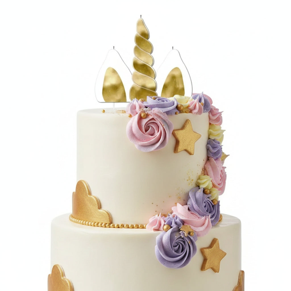 Unicorn Candle Cake Topper