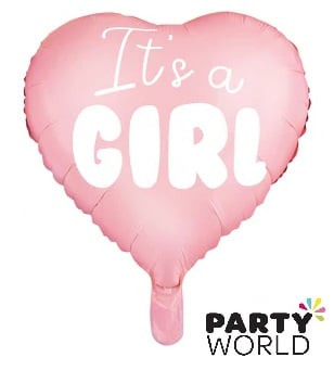 'It's a Girl' Foil Balloon 45cm