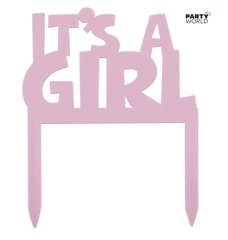 It's a Girl Cake Topper Picks