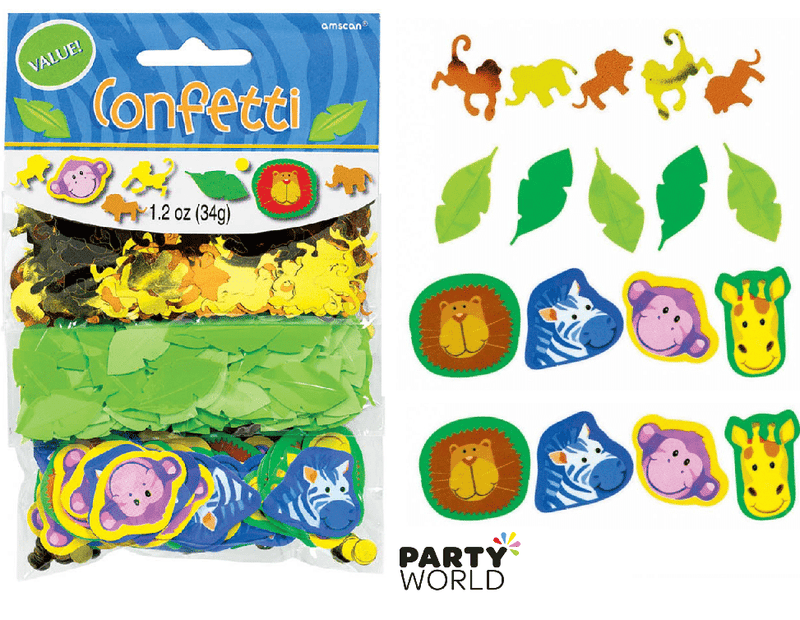 Jungle Animals Confetti (34g)