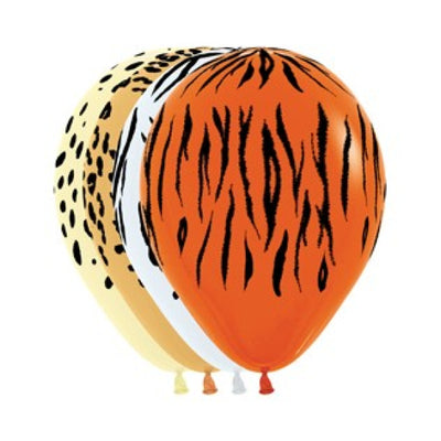 Jungle Animal Balloons - 12pk