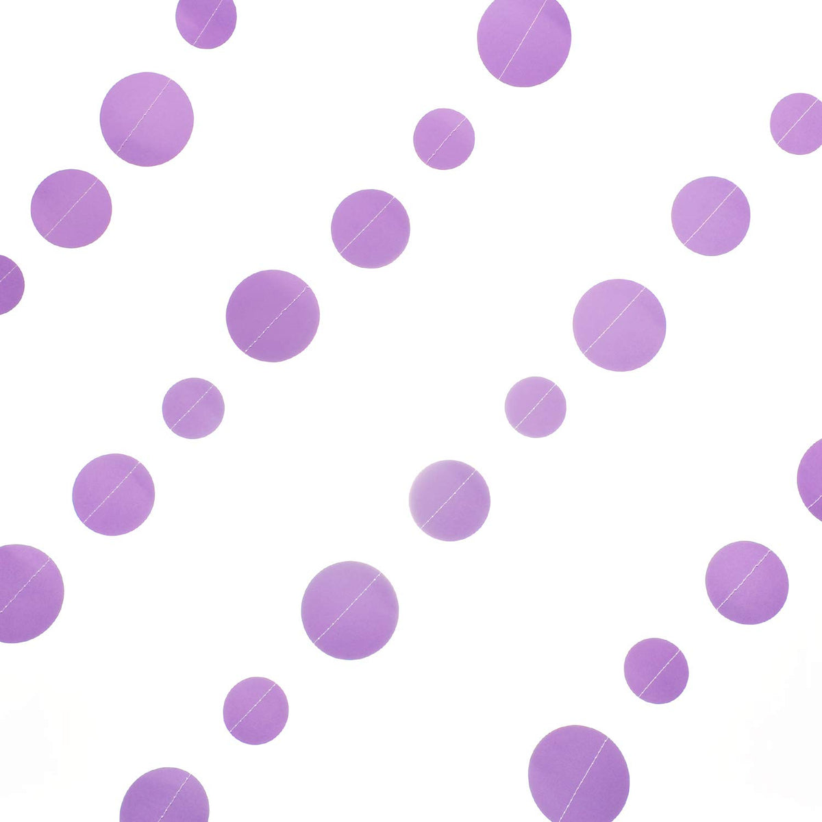 Lavender Circle Garland 2.1m - Pack of 2