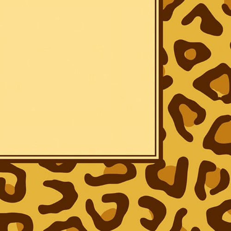 Animal Print Leopard Luncheon Napkins (16)