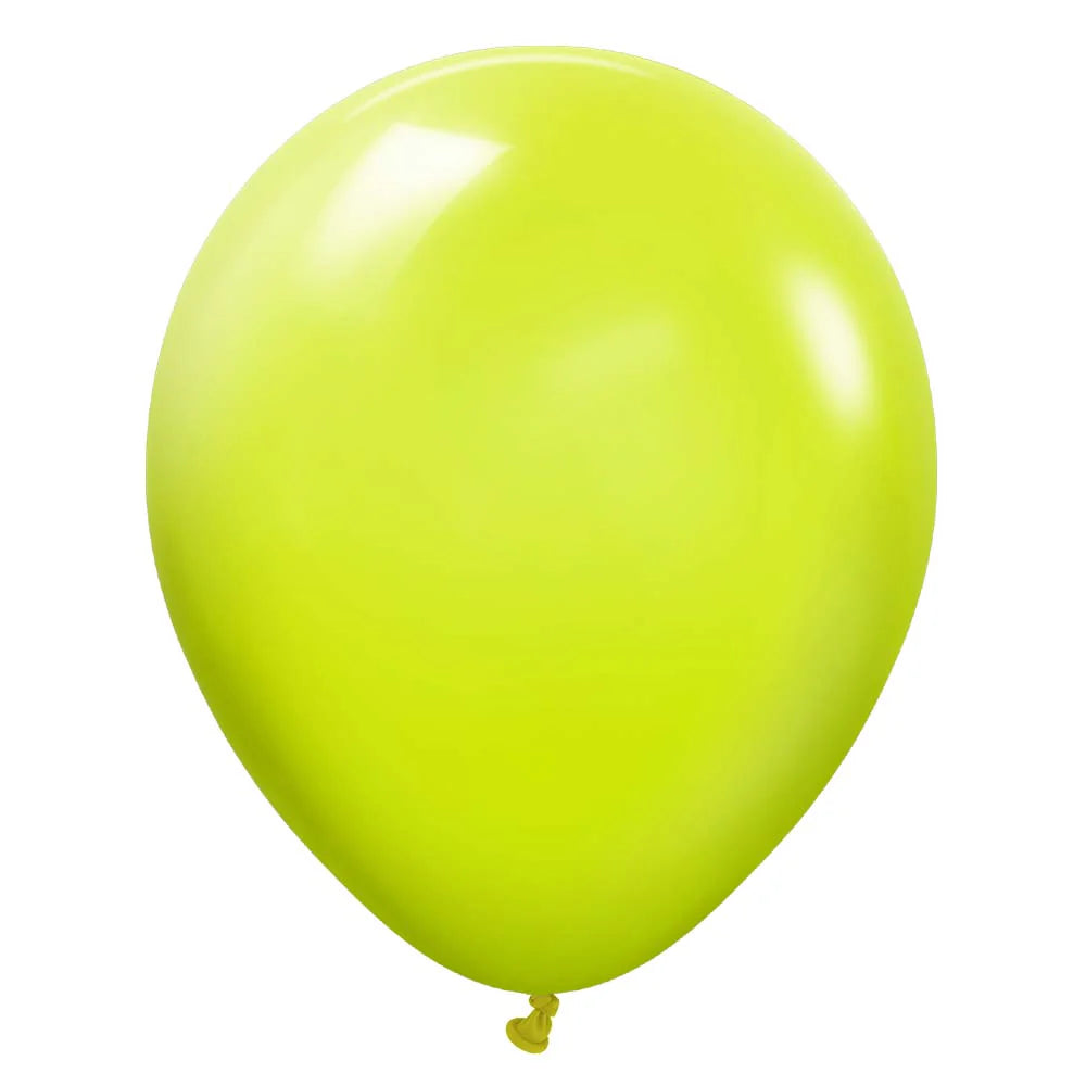Quality Balloons 25pk, Fashion Lime Green