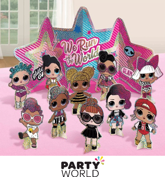 LOL Surprise Dolls Table Decorating Kit (store pick up only) not for delivery.