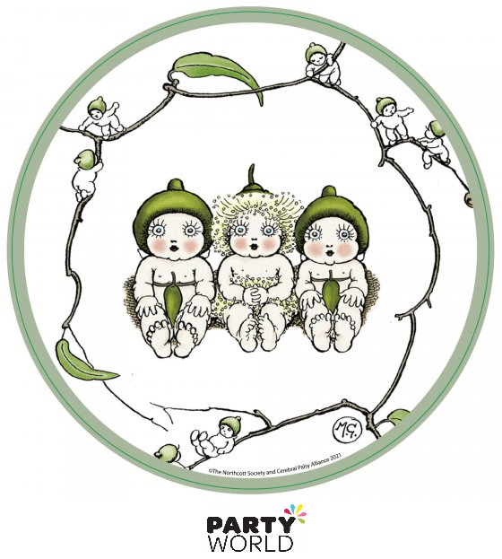 May Gibbs Gumnut Babies Paper Plates 9inch (8pk)