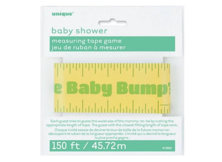 Baby Shower Game - Measuring Tummy Tape