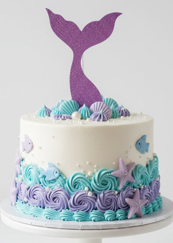 Cake Topper - Mermaid Tail