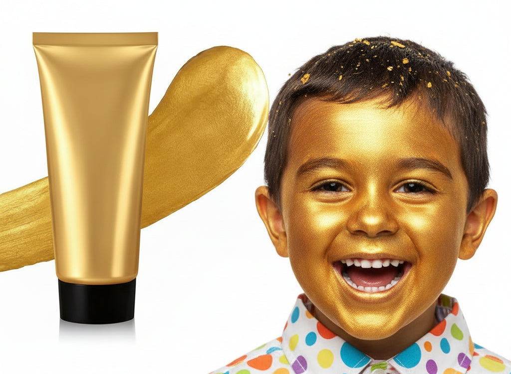 Metallic Gold Face & Body Paint 60ml