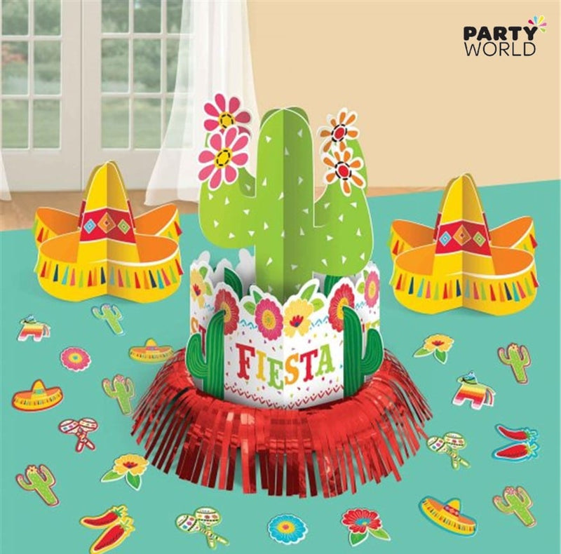 Mexican Fiesta Paper Cutouts Value Pack 12 - 29 cm (30pcs)