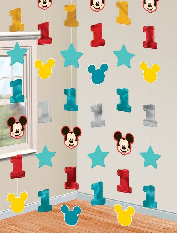 Mickey's Fun To Be One String Decorations (6)