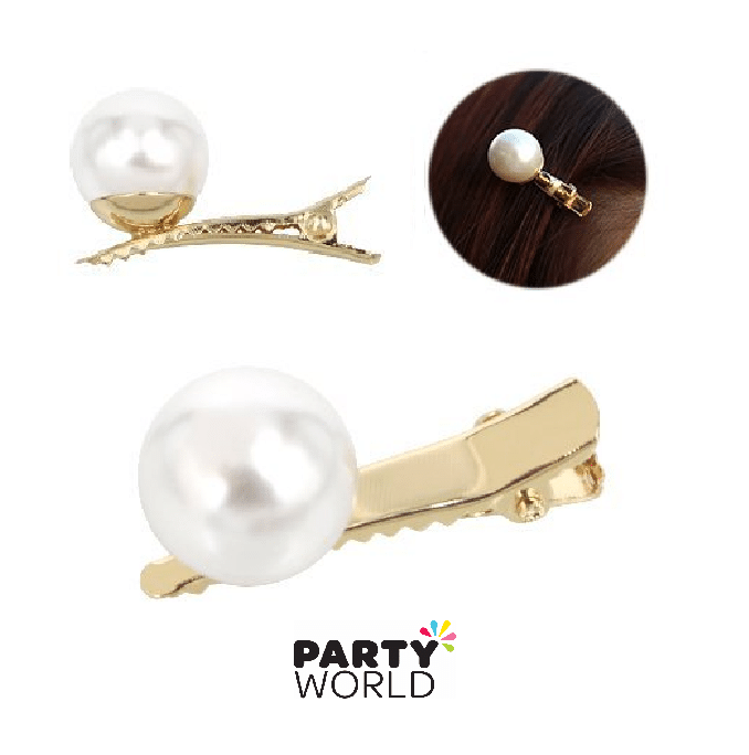 Mini Pearl Hair Clip / Decoration